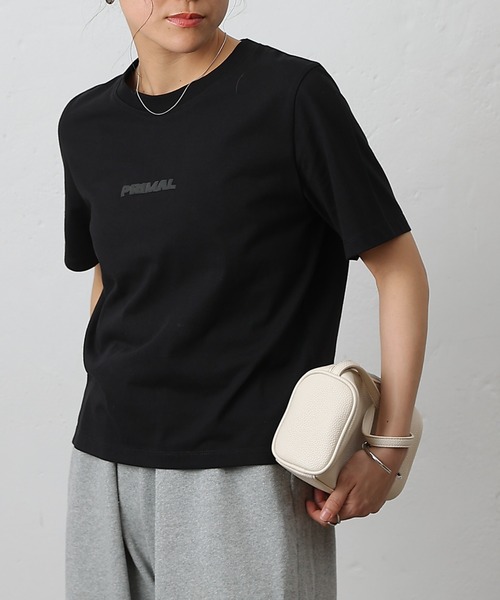 COLONY 2139（コロニートゥーワンスリーナイン）の「PRIMALプリントＴシャツ（Tシャツ/カットソー・レディース・オフホワイト/ブラック/ホワイト/ミント/イエロー・FREE）」の22枚目の写真