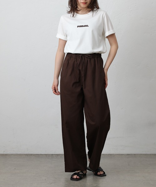 COLONY 2139（コロニートゥーワンスリーナイン）の「PRIMALプリントＴシャツ（Tシャツ/カットソー・レディース・オフホワイト/ブラック/ホワイト/ミント/イエロー・FREE）」の13枚目の写真