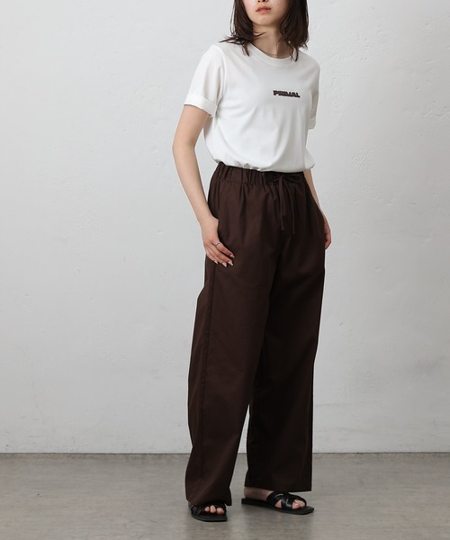 COLONY 2139（コロニートゥーワンスリーナイン）の「PRIMALプリントＴシャツ（Tシャツ/カットソー・レディース・オフホワイト/ブラック/ホワイト/ミント/イエロー・FREE）」の10枚目の写真