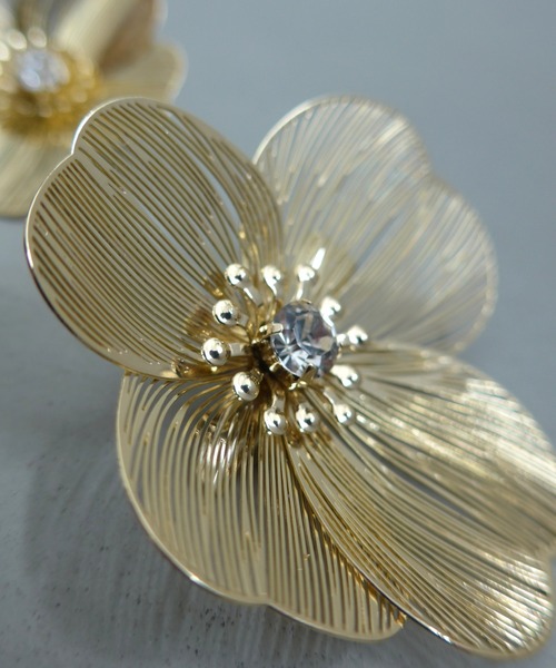 Dorry Doll(ドリードール)の「すかしメタルフラワービジューヘアピン3個セット(ヘアピン・レディース・ゴールド/シルバー・FREE)」の16枚目の写真