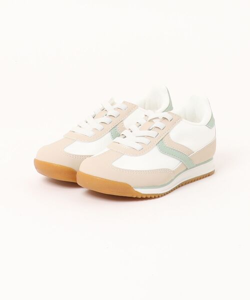 MAD FOOT（マッドフット）の「MADFOOT! マッドフット キッズ カジュアルスニーカー 250010（スニーカー・キッズ・ベージュ系その他2/ホワイト系その他/ベージュ/ブラック系その他・16.0cm/17.0cm/18.0cm/19.0cm/20.0cm）」の4枚目の写真