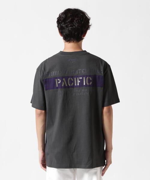AVIREX（アヴィレックス）の「《WEB&DEPOT限定》SHEETING T-SHIRT "S.F.W" / シーチング 半袖Tシャツ / AVIREX / アヴィレックス（Tシャツ/カットソー・メンズ・チャコールグレー/ホワイト/ネイビー・2XL/L/M/XL）」の20枚目の写真