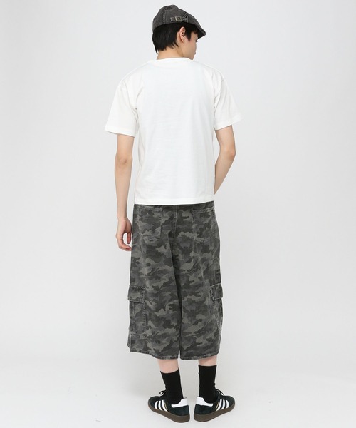 ALAND（エーランド）の「【UNISEX】ALAND／チェーンステッチ半袖T（Tシャツ/カットソー・レディース・ホワイト/ブラック・SMALL/MEDIUM/LARGE）」の5枚目の写真