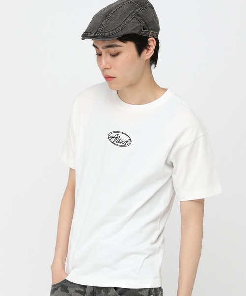 ALAND（エーランド）の「【UNISEX】ALAND／チェーンステッチ半袖T（Tシャツ/カットソー・レディース・ホワイト/ブラック・SMALL/MEDIUM/LARGE）」の7枚目の写真