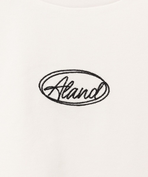ALAND（エーランド）の「【UNISEX】ALAND／チェーンステッチ半袖T（Tシャツ/カットソー・レディース・ホワイト/ブラック・SMALL/MEDIUM/LARGE）」の19枚目の写真