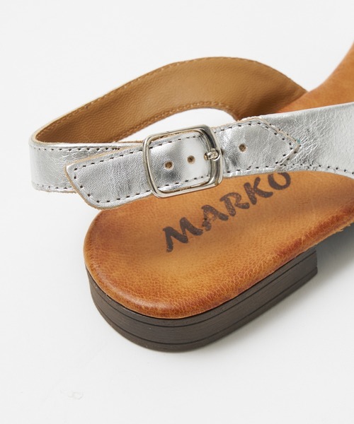 collex（コレックス）の「【MARKO/マルコ】バックストラップサンダル（サンダル・レディース・シルバー/ブラック・36/37/38）」の10枚目の写真