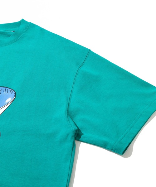 go slow caravan(ゴースローキャラバン)の「USA/C プールクマ BIG TEE(Tシャツ/カットソー・メンズ・ブラック/グリーン/ホワイト・MEDIUM/LARGE/X-LARGE)」の6枚目の写真