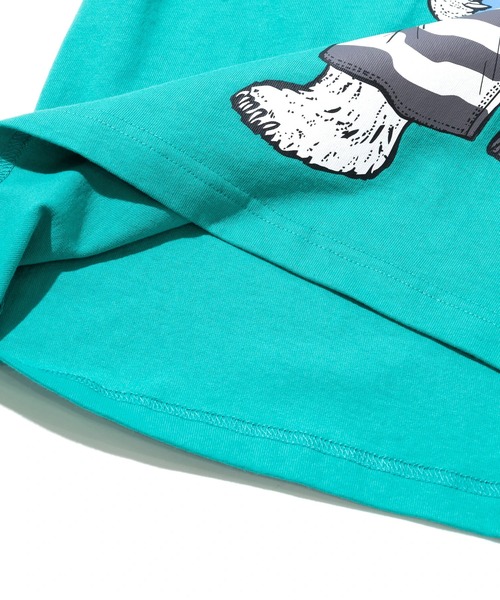 go slow caravan(ゴースローキャラバン)の「USA/C プールクマ BIG TEE(Tシャツ/カットソー・メンズ・ブラック/グリーン/ホワイト・MEDIUM/LARGE/X-LARGE)」の8枚目の写真