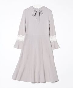 LACE DECOLLETE DRESS（ワンピース）｜Ameri（アメリ）のファッション