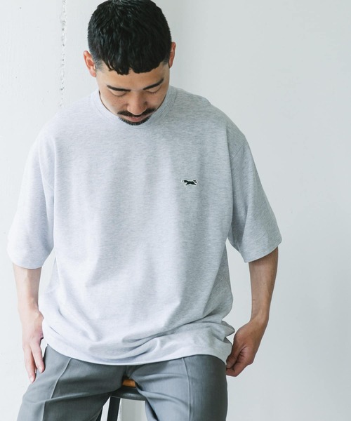 PENNEYS（ぺニーズ）の「『XLサイズ/WEB限定』『別注』PENNEYS×DOORS　THEFOX 鹿の子ショートスリーブT（Tシャツ/カットソー・メンズ・ライトグレー/ホワイト/ネイビー/パープル・X-LARGE/LARGE/MEDIUM）」の12枚目の写真