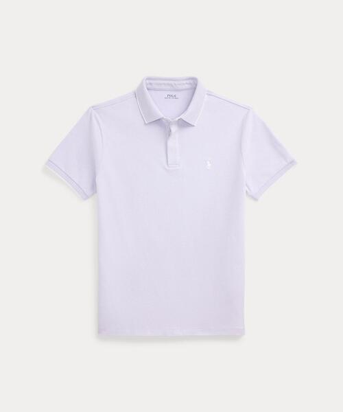 Polo Ralph Lauren ホワイトポロシャツ カスタムスリムフィット POLO RALPH LAUREN『カスタム スリム フィット ポロシャツ
