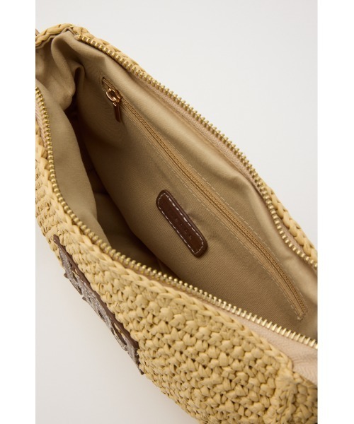 rienda（リエンダ）の「ロゴムーンバッグ（ショルダーバッグ・レディース・ブラウン/レッド・FREE）」の17枚目の写真