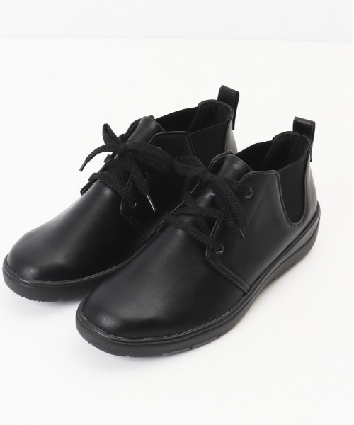 Pansy（パンジー）の「Pansy パンジー ps1454 パンジースニーカー（スニーカー・レディース・ブラック・22.5cm/23cm/23.5cm/24cm）」の6枚目の写真