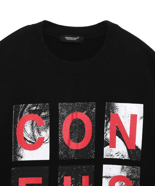 30800円2回使undercoverアンダーカバー再構築スエットトレーナー黒 UNDERCOVER トレーナー スウェット 「UNDERCOVER/アンダーカバー