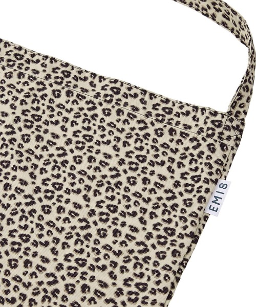EMIS(イミス)の「LEOPARD CORDUROY ECO BAG(エコバッグ/サブバッグ・レディース・パープル/クリーム・FREE)」の5枚目の写真
