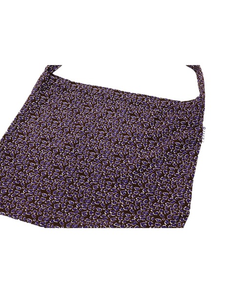 EMIS(イミス)の「LEOPARD CORDUROY ECO BAG(エコバッグ/サブバッグ・レディース・パープル/クリーム・FREE)」の9枚目の写真