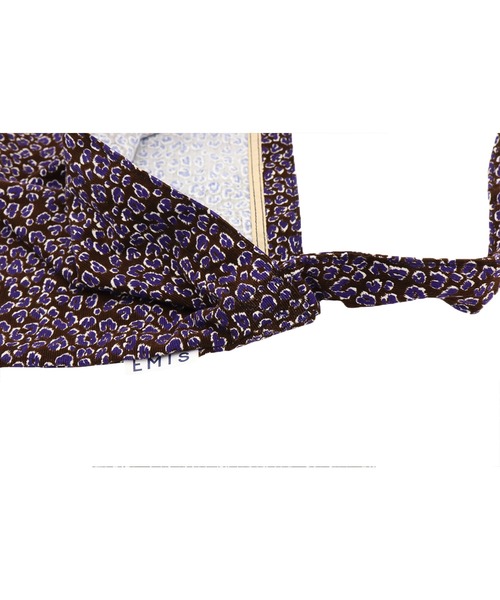EMIS(イミス)の「LEOPARD CORDUROY ECO BAG(エコバッグ/サブバッグ・レディース・パープル/クリーム・FREE)」の11枚目の写真