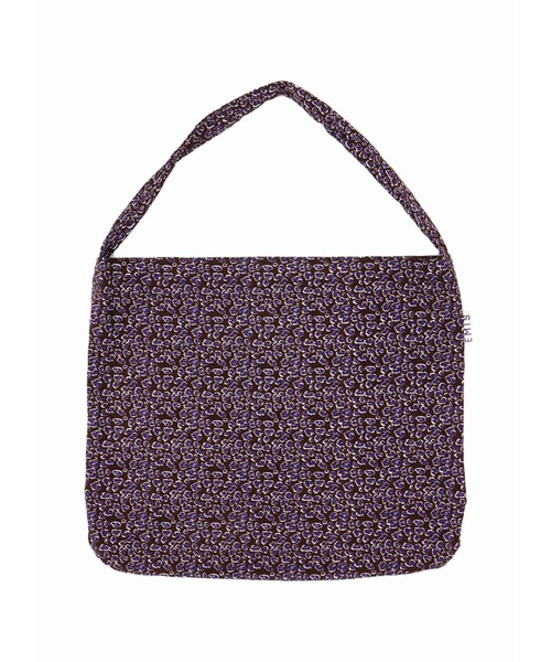 EMIS(イミス)の「LEOPARD CORDUROY ECO BAG(エコバッグ/サブバッグ・レディース・パープル/クリーム・FREE)」の8枚目の写真