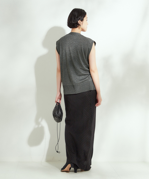 journal standard L'essage（ジャーナルスタンダードレサージュ）の「《追加》GALAXYベスト（ベスト・レディース・ベージュ/チャコールグレー/ネイビー・FREE）」の6枚目の写真