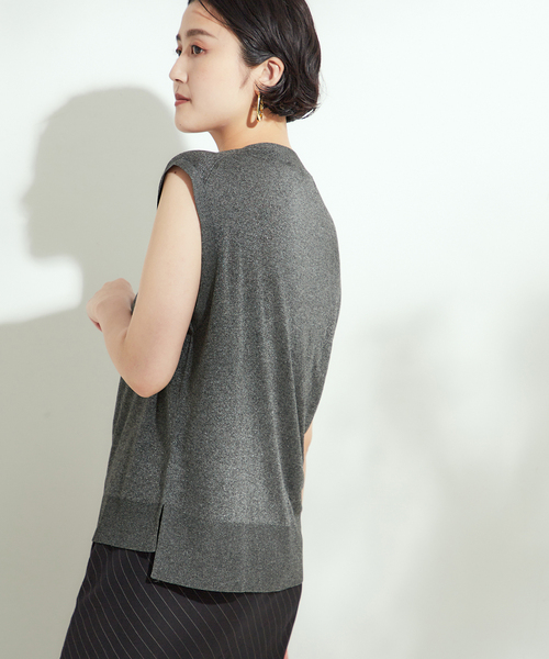 journal standard L'essage（ジャーナルスタンダードレサージュ）の「《追加》GALAXYベスト（ベスト・レディース・ベージュ/チャコールグレー/ネイビー・FREE）」の8枚目の写真