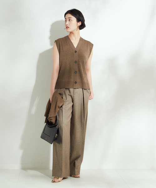 journal standard L'essage（ジャーナルスタンダードレサージュ）の「《追加》GALAXYベスト（ベスト・レディース・ベージュ/チャコールグレー/ネイビー・FREE）」の10枚目の写真