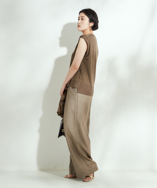 journal standard L'essage（ジャーナルスタンダードレサージュ）の「《追加》GALAXYベスト（ベスト・レディース・ベージュ/チャコールグレー/ネイビー・FREE）」の11枚目の写真