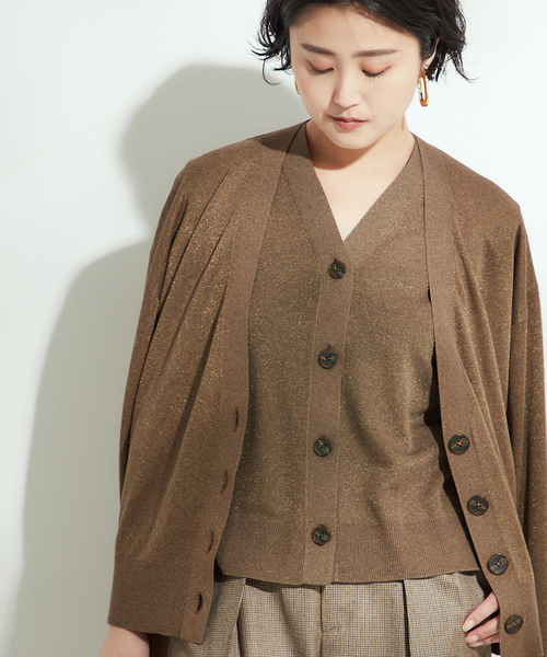 journal standard L'essage（ジャーナルスタンダードレサージュ）の「《追加》GALAXYベスト（ベスト・レディース・ベージュ/チャコールグレー/ネイビー・FREE）」の12枚目の写真