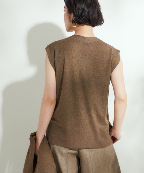 journal standard L'essage（ジャーナルスタンダードレサージュ）の「《追加》GALAXYベスト（ベスト・レディース・ベージュ/チャコールグレー/ネイビー・FREE）」の13枚目の写真