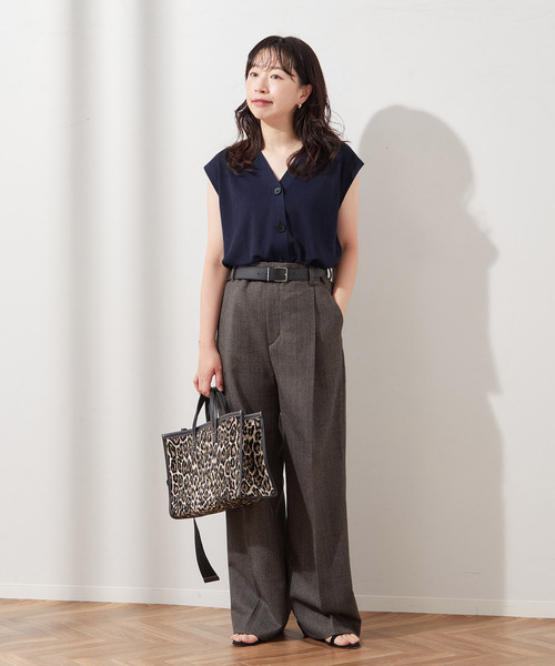 journal standard L'essage（ジャーナルスタンダードレサージュ）の「《追加》GALAXYベスト（ベスト・レディース・ベージュ/チャコールグレー/ネイビー・FREE）」の14枚目の写真