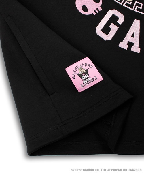 GALFY(ガルフィー)の「【GALFY/ガルフィー】×【KUROMI/クロミ】みんな大好きボンディングBIG TEE(Tシャツ/カットソー・メンズ・パープル/オフホワイト/ブラック・L/XL)」の9枚目の写真