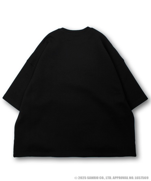 GALFY(ガルフィー)の「【GALFY/ガルフィー】×【KUROMI/クロミ】みんな大好きボンディングBIG TEE(Tシャツ/カットソー・メンズ・パープル/オフホワイト/ブラック・L/XL)」の6枚目の写真