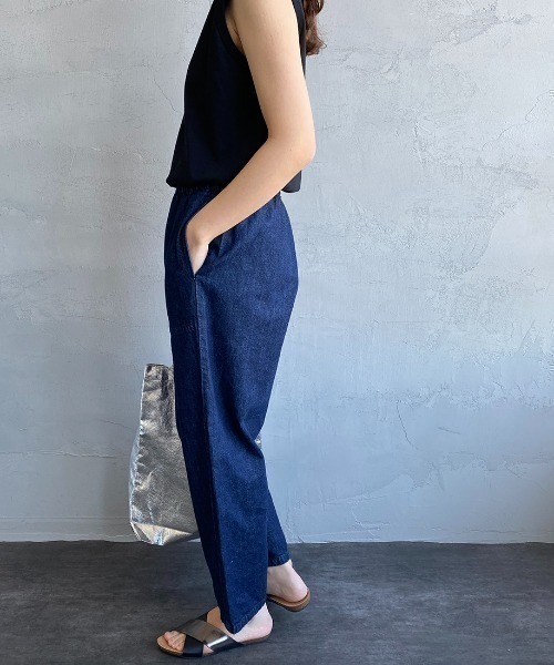 DANTON（ダントン）の「[DANTON/ダントン] 10oz デニムイージーパンツ（その他パンツ・レディース・インディゴブルー・36）」の5枚目の写真