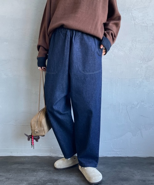DANTON/ダントン] 10oz デニムイージーパンツ（その他パンツ