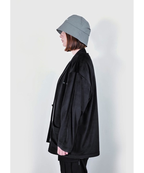 APPLEBUM(アップルバム)の「Velour Cardigan(カーディガン/ボレロ・メンズ・ブラック/キャメル・X-LARGE/LARGE/MEDIUM)」の6枚目の写真