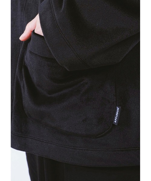 APPLEBUM(アップルバム)の「Velour Cardigan(カーディガン/ボレロ・メンズ・ブラック/キャメル・X-LARGE/LARGE/MEDIUM)」の9枚目の写真