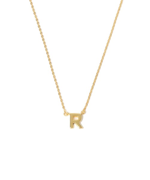 BEAMS BOY（ビームスボーイ）の「シルバー925 イニシャル ゴールド ネックレス（ネックレス・レディース・R/A/M/H・ONE SIZE）」の4枚目の写真