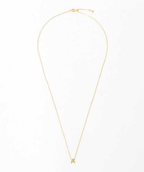 BEAMS BOY（ビームスボーイ）の「シルバー925 イニシャル ゴールド ネックレス（ネックレス・レディース・R/A/M/H・ONE SIZE）」の5枚目の写真