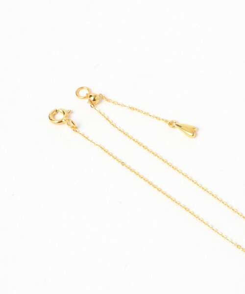 BEAMS BOY（ビームスボーイ）の「シルバー925 イニシャル ゴールド ネックレス（ネックレス・レディース・R/A/M/H・ONE SIZE）」の6枚目の写真