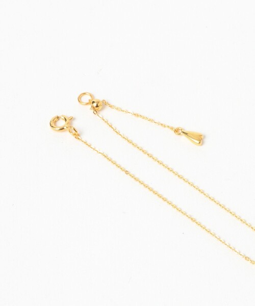 BEAMS BOY（ビームスボーイ）の「シルバー925 イニシャル ゴールド ネックレス（ネックレス・レディース・R/A/M/H・ONE SIZE）」の8枚目の写真