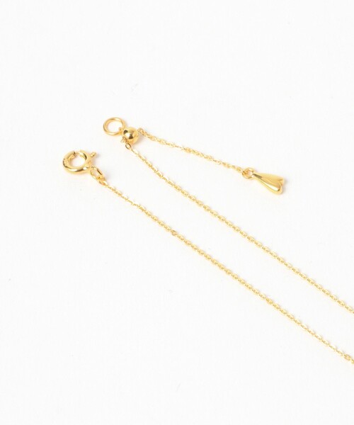 BEAMS BOY（ビームスボーイ）の「シルバー925 イニシャル ゴールド ネックレス（ネックレス・レディース・R/A/M/H・ONE SIZE）」の10枚目の写真