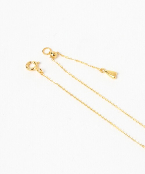 BEAMS BOY（ビームスボーイ）の「シルバー925 イニシャル ゴールド ネックレス（ネックレス・レディース・R/A/M/H・ONE SIZE）」の12枚目の写真