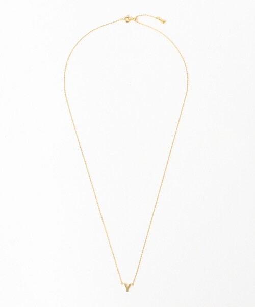 BEAMS BOY（ビームスボーイ）の「シルバー925 イニシャル ゴールド ネックレス（ネックレス・レディース・R/A/M/H・ONE SIZE）」の13枚目の写真