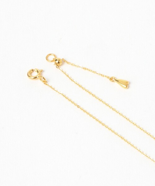 BEAMS BOY（ビームスボーイ）の「シルバー925 イニシャル ゴールド ネックレス（ネックレス・レディース・R/A/M/H・ONE SIZE）」の14枚目の写真