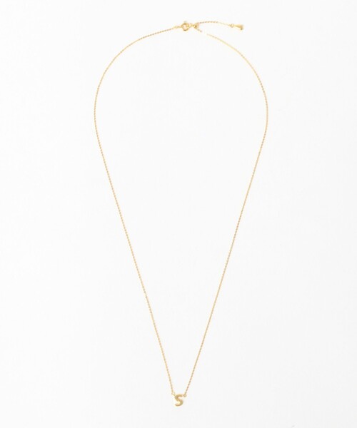 BEAMS BOY（ビームスボーイ）の「シルバー925 イニシャル ゴールド ネックレス（ネックレス・レディース・R/A/M/H・ONE SIZE）」の15枚目の写真