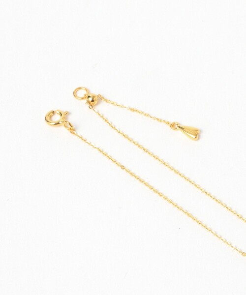 BEAMS BOY（ビームスボーイ）の「シルバー925 イニシャル ゴールド ネックレス（ネックレス・レディース・R/A/M/H・ONE SIZE）」の16枚目の写真