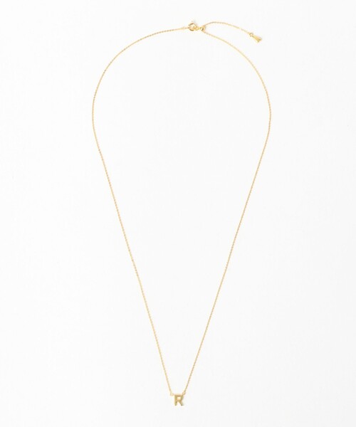 BEAMS BOY（ビームスボーイ）の「シルバー925 イニシャル ゴールド ネックレス（ネックレス・レディース・R/A/M/H・ONE SIZE）」の17枚目の写真