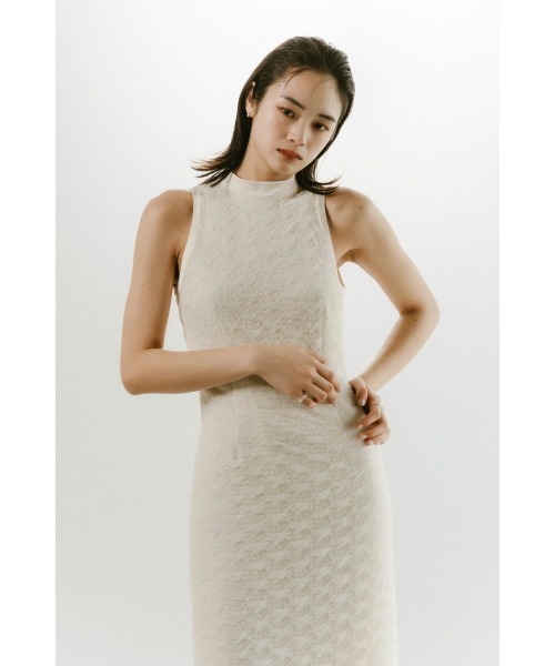 Knuth Marf(クヌースマーフ)の「halter neck one piece(ワンピース・レディース・アイボリー/ブラック/その他・X-SMALL/SMALL)」の6枚目の写真