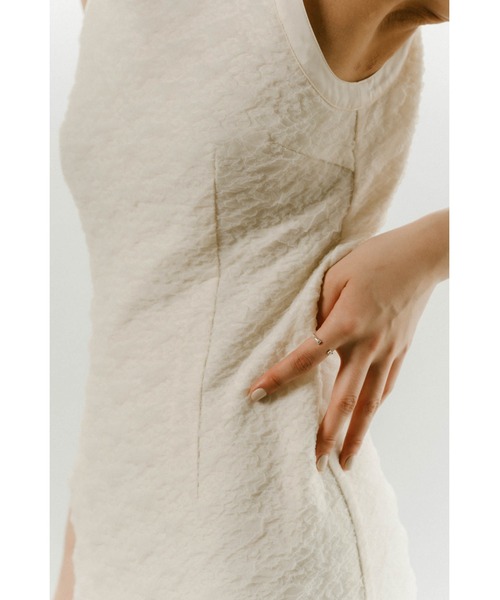 Knuth Marf(クヌースマーフ)の「halter neck one piece(ワンピース・レディース・アイボリー/ブラック/その他・X-SMALL/SMALL)」の13枚目の写真