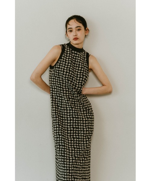 Knuth Marf(クヌースマーフ)の「halter neck one piece(ワンピース・レディース・アイボリー/ブラック/その他・X-SMALL/SMALL)」の20枚目の写真