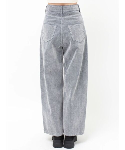 セール】フロッキーバレルレッグデニム【セット販売対象】（デニム
